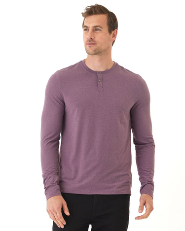 Frederick Luxe Jersey Long Sleeve 2 Button Henley Threads 4 Thought 