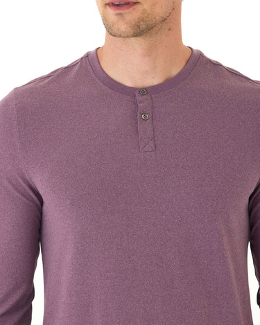 Frederick Luxe Jersey Long Sleeve 2 Button Henley Threads 4 Thought 