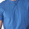 Heath Slub Jersey Short Sleeve Henley Mens Tops Tshirt Short Threads 4 Thought 