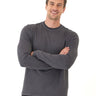 Parker Luxe Jersey Double Rib Long Sleeve Crew Mens Tops Tshirt Long Threads 4 Thought 