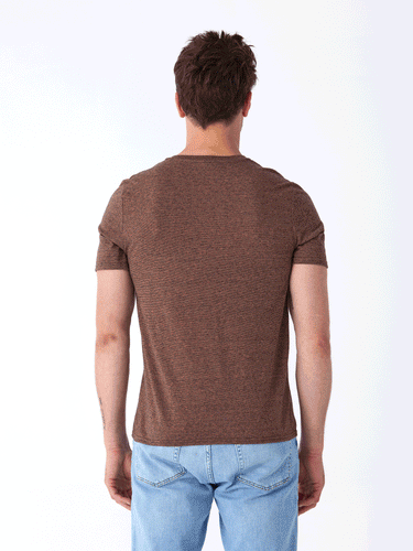 Black Fleck Triblend Tee Mens Tops Tshirt Short Threads 4 Thought 