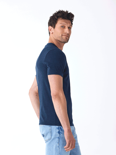 Triblend Mountain Archway Graphic Tee Mens Tops Tshirt Short Threads 4 Thought