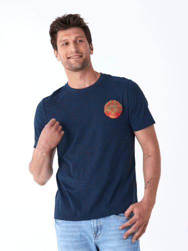 Triblend Watercolor Sunrise Graphic Tee Mens Tops Tshirt Short Threads 4 Thought