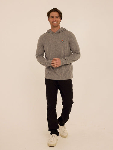 Triblend Embroidery Hoodie Tee Mens Tops Tshirt Long Threads 4 Thought 
