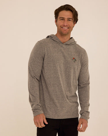 Triblend Embroidery Hoodie Tee Mens Tops Tshirt Long Threads 4 Thought 