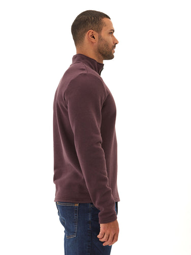 Kace Triblend Fleece Tall Peak Embroidered 1/4-Zip Threads 4 Thought 