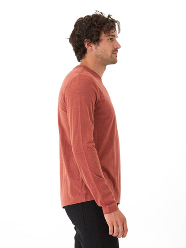 Tucker Triblend Long Sleeve Crew Mens Tops Tshirt Long Threads 4 Thought