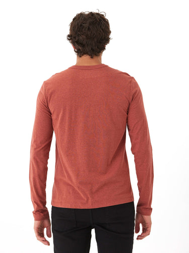 Tucker Triblend Long Sleeve Crew Mens Tops Tshirt Long Threads 4 Thought 