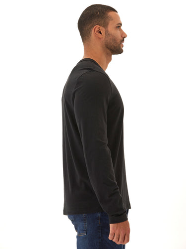Tucker Triblend Long Sleeve Crew Mens Tops Tshirt Long Threads 4 Thought 