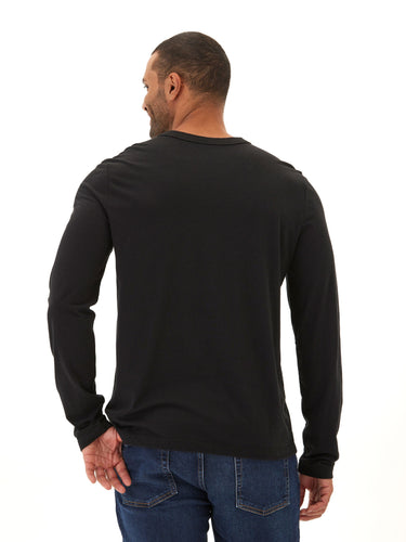 Tucker Triblend Long Sleeve Crew Mens Tops Tshirt Long Threads 4 Thought 