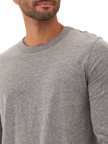 Tucker Triblend Long Sleeve Crew Mens Tops Tshirt Long Threads 4 Thought