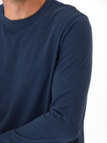 Tucker Triblend Long Sleeve Crew Mens Tops Tshirt Long Threads 4 Thought
