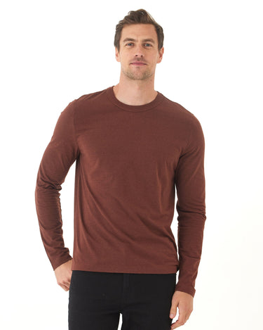 Tucker Triblend Long Sleeve Crew Threads 4 Thought 