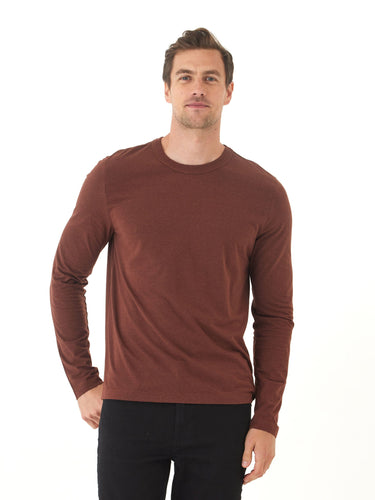 Tucker Triblend Long Sleeve Crew Threads 4 Thought
