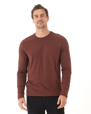 Tucker Triblend Long Sleeve Crew Threads 4 Thought 