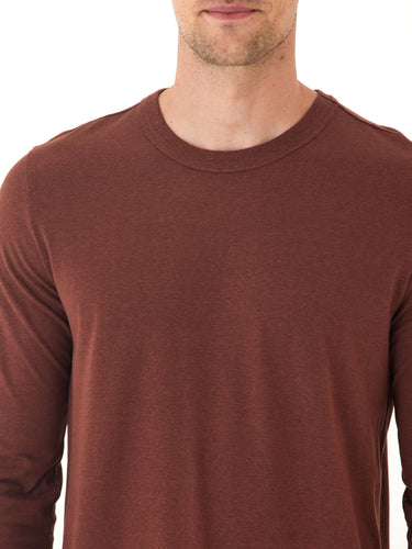 Tucker Triblend Long Sleeve Crew Threads 4 Thought