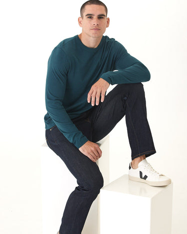 Tucker Triblend Long Sleeve Crew Threads 4 Thought 
