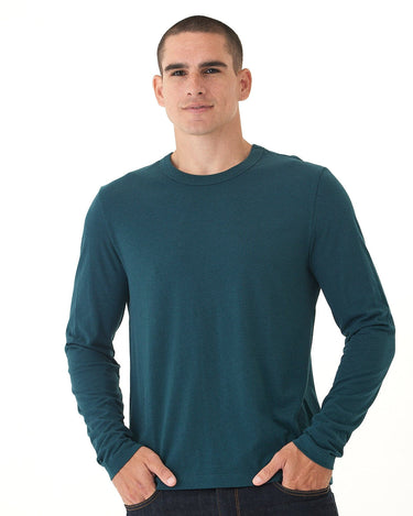 Tucker Triblend Long Sleeve Crew Threads 4 Thought 