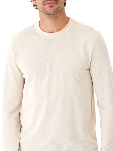 Tucker Triblend Long Sleeve Crew Mens Tops Tshirt Long Threads 4 Thought