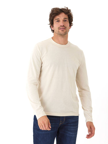 Tucker Triblend Long Sleeve Crew Mens Tops Tshirt Long Threads 4 Thought