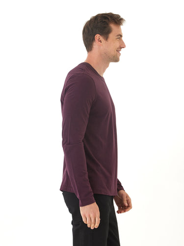 Tucker Triblend Long Sleeve Crew Threads 4 Thought