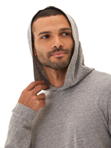 Dane Triblend Long Sleeve T-Shirt Hoodie Mens Tops Tshirt Long Threads 4 Thought