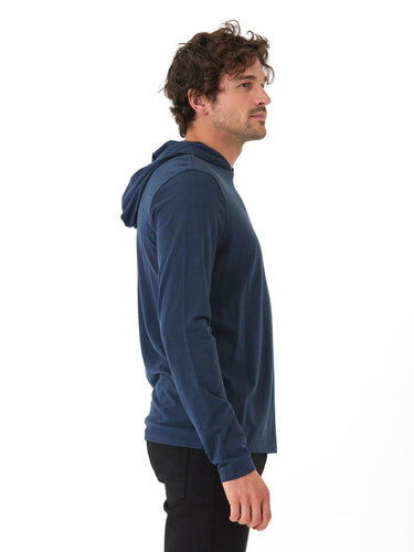 Dane Triblend Long Sleeve T-Shirt Hoodie Mens Tops Tshirt Long Threads 4 Thought