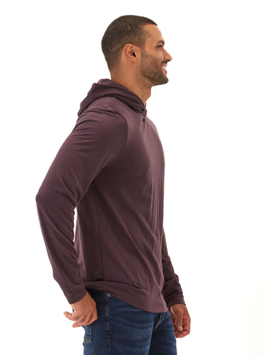 Dane Triblend Long Sleeve T-Shirt Hoodie Mens Tops Tshirt Long Threads 4 Thought