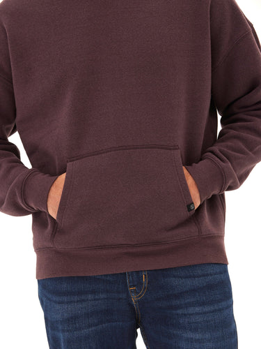 Marcel Triblend Fleece Oversized Hoodie Mens Outerwear Sweatshirt Threads 4 Thought