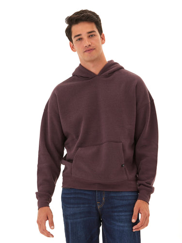 Marcel Triblend Fleece Oversized Hoodie Mens Outerwear Sweatshirt Threads 4 Thought 
