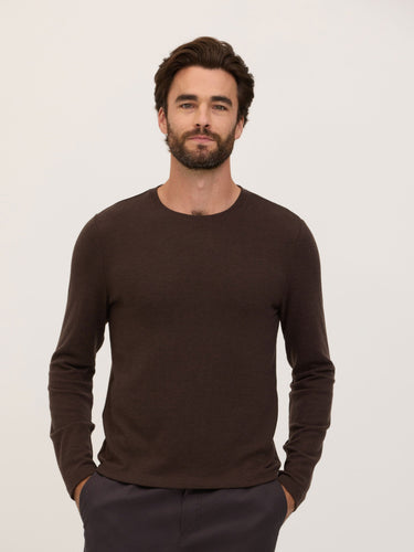 Gill Sweater Knit Long Sleeve Tee Mens Outerwear Sweater Threads 4 Thought 