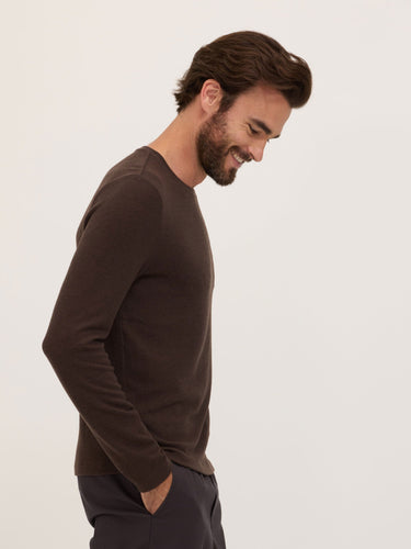 Gill Sweater Knit Long Sleeve Tee Mens Outerwear Sweater Threads 4 Thought 