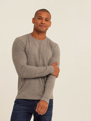 Gill Sweater Knit Long Sleeve Tee Mens Outerwear Sweater Threads 4 Thought 