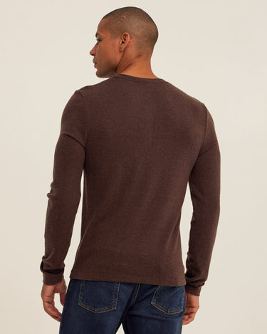 Elias Sweater Knit Long Sleeve Henley Mens Outerwear Sweater Threads 4 Thought 