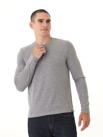 Elias Sweater Knit Long Sleeve Henley – Threads 4 Thought