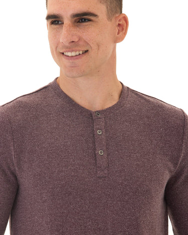 Elias Sweater Knit Long Sleeve Henley Mens Outerwear Sweater Threads 4 Thought 