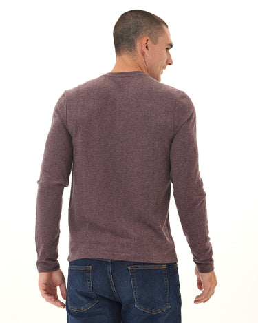 Elias Sweater Knit Long Sleeve Henley Mens Outerwear Sweater Threads 4 Thought 