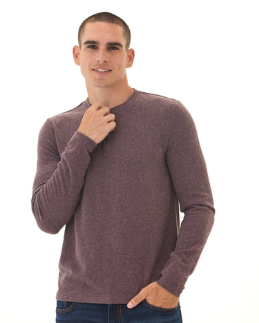 Elias Sweater Knit Long Sleeve Henley Mens Outerwear Sweater Threads 4 Thought 
