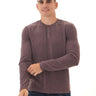 Elias Sweater Knit Long Sleeve Henley Mens Outerwear Sweater Threads 4 Thought 