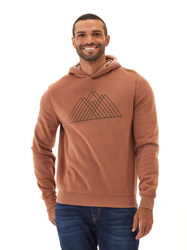 Mineral Wash Graphic Hoodie Mens Outerwear Sweatshirt Threads 4 Thought 