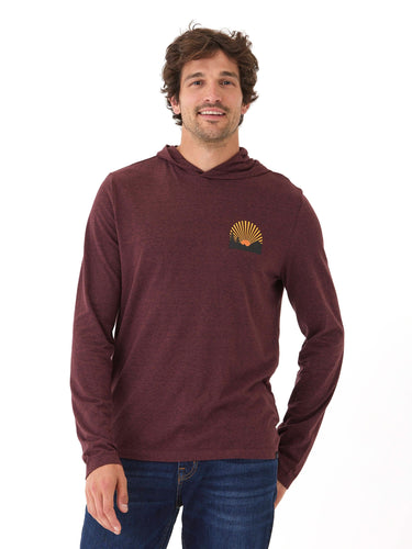 Triblend Jersey Graphic T-Shirt Hoodie Mens Tops Tshirt Long Threads 4 Thought