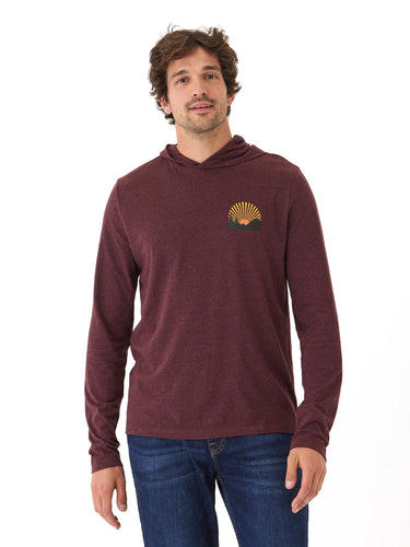 Triblend Jersey Graphic T-Shirt Hoodie Mens Tops Tshirt Long Threads 4 Thought