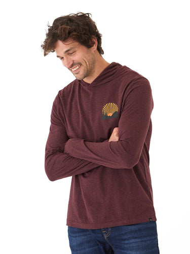 Triblend Jersey Graphic T-Shirt Hoodie Mens Tops Tshirt Long Threads 4 Thought