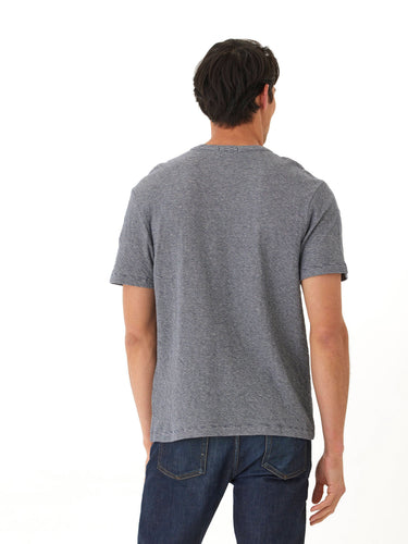 Shawn Double Face Knit Short Sleeve Crew Tee Mens Tops Tshirt Short Threads 4 Thought 
