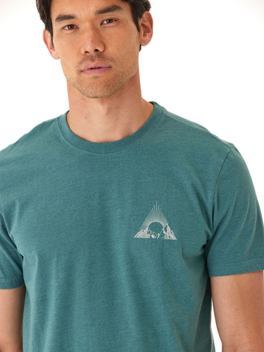 Soft Wash Graphic Tee Mens Tops Tshirt Short Threads 4 Thought