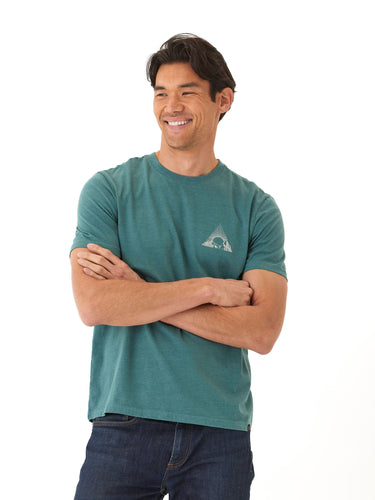 Soft Wash Graphic Tee Mens Tops Tshirt Short Threads 4 Thought