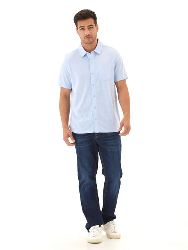 Paxton Triblend Button-Down Pocket Shirt Threads 4 Thought 