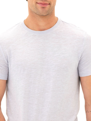 Soloman Slub Linen Short Sleeve Crew Tee Mens Tops Tshirt Short Threads 4 Thought