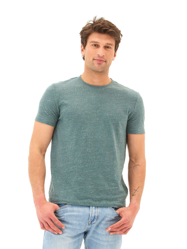 Soloman Slub Linen Short Sleeve Crew Tee Mens Tops Tshirt Short Threads 4 Thought