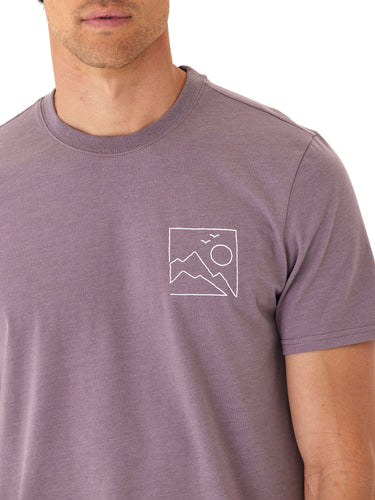 Soft Wash Graphic Tee Mens Tops Tshirt Short Threads 4 Thought